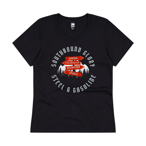 Steel & Gasoline - Ladies Southbound Glory Tee Thumbnail
