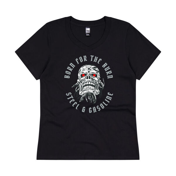 Steel & Gasoline - Ladies BFTB Tee Thumbnail