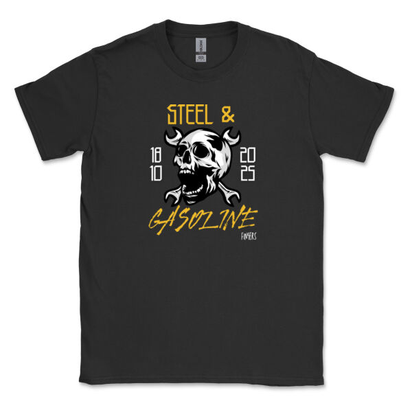 Steel & Gasoline - Mens Official Launch Tee Thumbnail