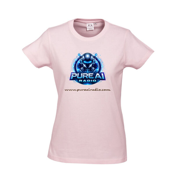 Ladies Pure AI Radio Biz Collection Ice Tee Thumbnail